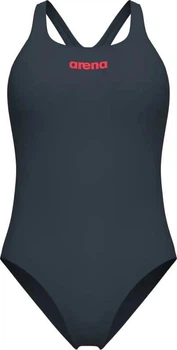 Купальник закритий для жінок Arena TEAM SWIMSUIT SWIM PRO SOLID темно-сірий Жіночий 38