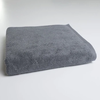 Полотенце банное для отелей GM Textile 70х140см 500г/м2 (Серый)