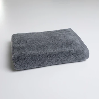 Полотенце отельное для лица и рук GM Textile 50х90см 500г/м2 (Серый)