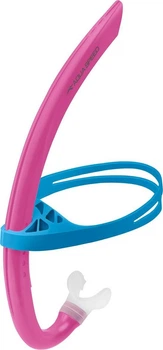Дыхательная трубка для снорклинга Aqua Speed Juno Junior 62928 розовый, синий Детские One Size