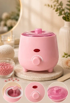 Баночний воскоплав Mao Rong Wax Machine AND1790 з регулюванням температури механічне керування підтримання нагріву для воску депіляції домашнього і салонного використання