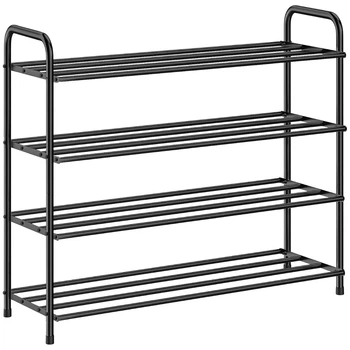 Полиця для взуття Shoe Rack 67 х 23 х 64 см 4 полиці на 12 пар (04 SR)