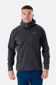 Куртка Rab Kinetic 2.0 Jacket чоловіча Beluga M темно-сіра