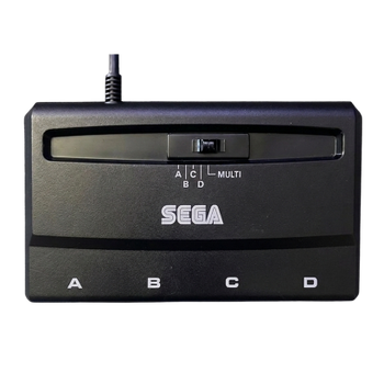 Multitap Проводной Sega Mega Drive HAA-2652 Adapter 4P Black 0.3m Б/У