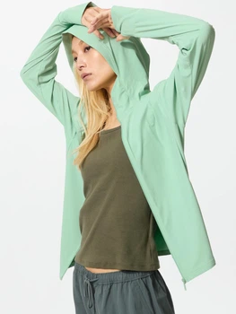 Толстовка жіноча Uniqlo 640271525 L Зелена (1160533565)