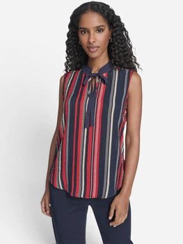 Блузка женская Tommy Hilfiger 796334290 L Синий/Красный (1160138529)