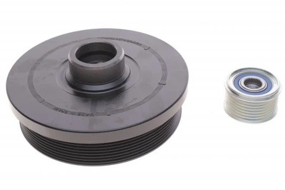 Шкив коленвала + шкив генератора BMW 5/7/X5/X6 2.5-4.0D 08- (7PK) 17-1137KIT , IJS Group