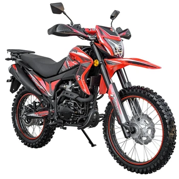 Мотоцикл Spark SP300D-7 (заводская упаковка) (Красный с черным)