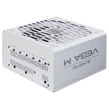 Блок питания Chieftec VEGA M PPG-1000-CW ATX 3.1 135mm, 80+ Gold, Fully modular, WHITE