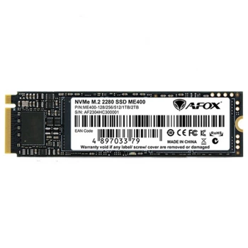 SSD накопитель AFOX 1TB ME400 M.2 2280 PCIe NVMe Gen 4x4 3D TLC NAND