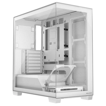 Корпус Modecom VOLCANO STELLAR MIDI w/o fans WHITE без БП ATX