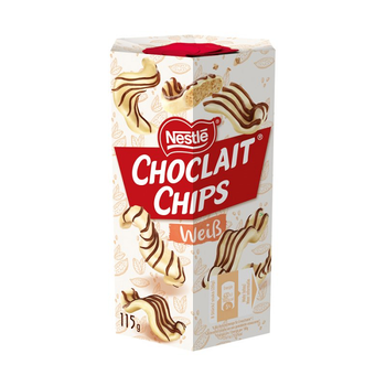 Чипсы шоколадные Nestle White 115 г 7613039875827