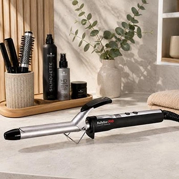 Професійна плойка BaByliss PRO Curl-Definer+ 32 мм з електронним керуванням для локонів для перукарів (Z3+ETT47ZZBAB)