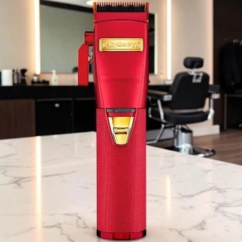 Профессиональная машинка для стрижки BaByliss PRO Red FX аккумуляторная беспроводная для парикмахеров и барберов Ferrari EDM(ERОО78XF)