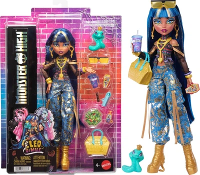 Кукла Монстер Хай Клео Де Нил Монстро-классика Новая ночь Monster High Cleo De Nile Fabulous Fashion Doll