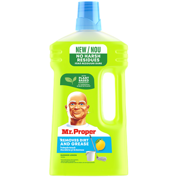 Миюча рідина для підлоги і стін Mr. Proper Чистота і блиск Лимон, 1 л