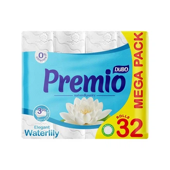 Папір туалетний Диво Premio Waterlily 32 шт