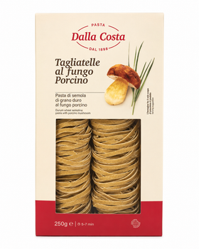 Паста Dalla Costa Tagliatelle al Fungo Porcino с белыми грибами 250 г