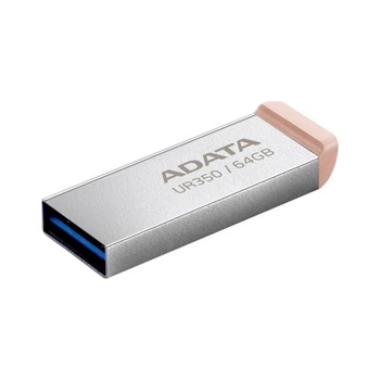 USB флеш накопитель ADATA 64GB UR 350 Silver/Beige USB 3.2 (UR350-64G-RSR/BG) ADATA UR350-64G-RSR/BG 1050796