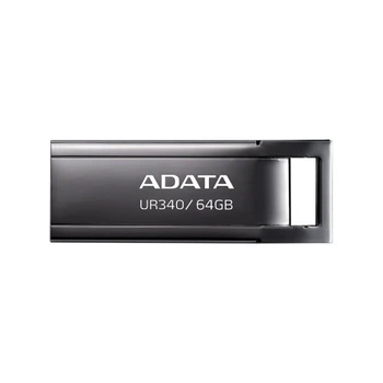 USB флеш накопитель ADATA 64GB UR340 Black USB 3.2 (AROY-UR340-64GBK) ADATA AROY-UR340-64GBK 1058041