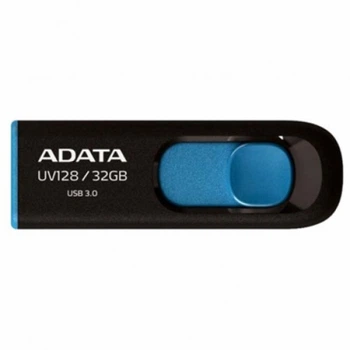 USB флеш накопитель ADATA 32Gb UV128 black-blue USB 3.0 (AUV128-32G-RBE) ADATA AUV128-32G-RBE 1058034