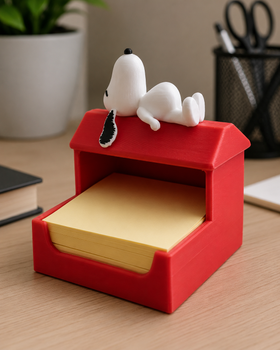 Підставка для стікерів та паперу для нотаток Snoopy. Aivory