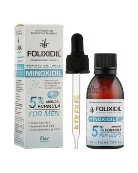 Лосьйон Folixidil 5% з міноксиділом (для чоловіків) проти випадіння волосся