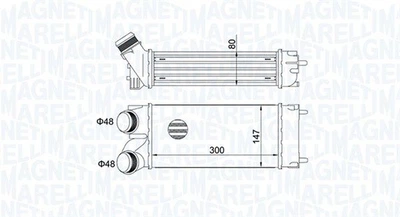 Интеркулер Magneti Marelli (351319204670)
