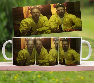 Керамическая чашка кружка с принтом Breaking Bad | Во все тяжкие 330 мл (#03)