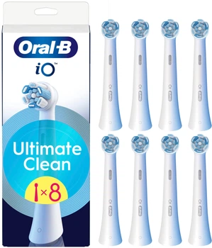Насадки для електричної зубної щітки Oral-B iO Series Ultimate Clean White 8 шт
