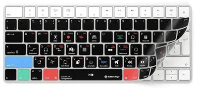 Силіконова захисна накладка Editors Keys для MacBook Pro (2016–2019) з гарячими клавішами GarageBand (5060117685458)