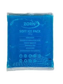 Акумулятор температури Zorn Soft Ice 200 гелевий -18°C 115х10х190 мм синій
