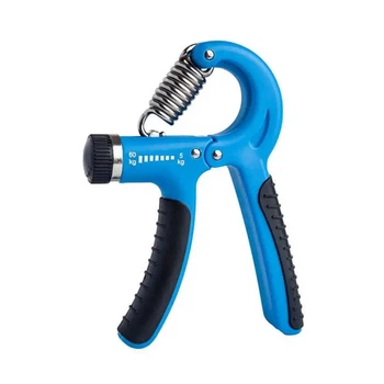 Еспандер кистьовий пружинний Power Grip Pro NE-W-87-BL 5-60 кг метал-пластик оранжево-чорний