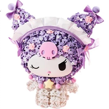 Конструктор Sanrio Kuromi «Місячне сяйво» серія Солодкий сад (SSH25070096)