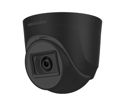 Мультиформатная видеокамера Hikvision DS-2CE76D0T-ITPFS/Black 2Мп микрофон (2.8 мм), Black