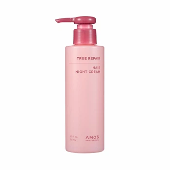 Незмивний крем для сухого та пошкодженого волосся AMOS Professional True Repair Hair Night Cream 180 ml