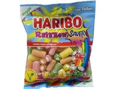 Желейні цукерки Haribo Rainbow Sauer 160 г (4001686120163)