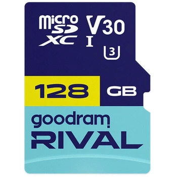 Карта пам'яті GoodRam RIVAL microSDXC 128GB V30 (UHS I U3) + ad (7284591)