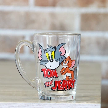 Чашка стеклянная Warner Bros Капучино Tom and Jerry 320мл (83505916)