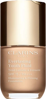 Podkład nawilżający Clarins Everlasting Youth Fluid SPF 15 105N 30 ml (3380810319491)