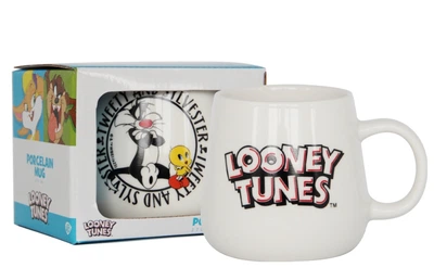Чашка фарфоровая Warner Bros Бутон Looney Tunes Tweety and Sylvester 370 мл (76001613)