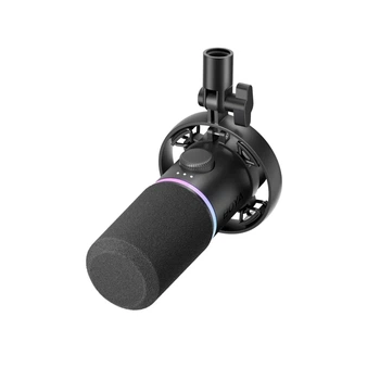 Микрофон динамический геймерский BOYA CastMic S60 проводной USB XLR Black