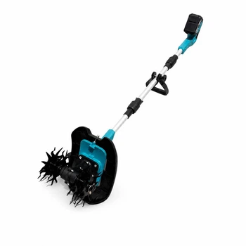 Электрический аккумуляторный культиватор Cordless Tiller Cultivator 48V с комплектом из двух аккумуляторов