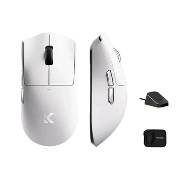 Ігрова миша MCHOSE K7 Ultra Wireless 8K PAW3950 42000 DPI White