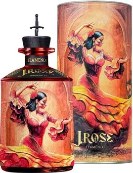 Джин J.Rose London Dry Artisan Gin Flamenco 0.7 л 43% в подарочной упаковке (8057711494286)