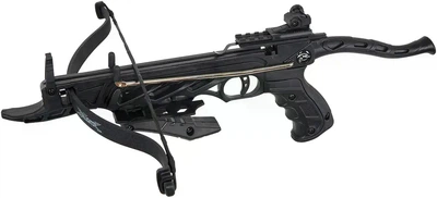 Арбалет пістолетний Man Kung TCS1 Alligator Black — легендарна "Алігатор" із самозводом