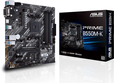 Материнская плата ASUS PRIME B550M-K (sAM4, AMD B550, Micro ATX) (102215982)