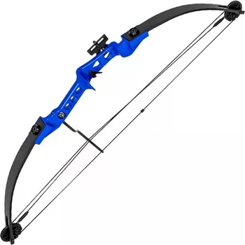 Лук блочний Man Kung CB30 Sonic Blue — надійний лук для початківців