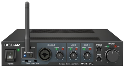 Wzmacniacz mocy Tascam MA-BT240 Miksujacy 240W (4907034135097)