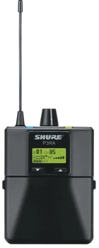 Odbiornik bodypack Shure P3RA-H20 do systemu PSM300 (518-542 MHz) (0042406483278)